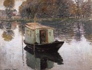Claude Monet The Studio boat Germany oil painting artist